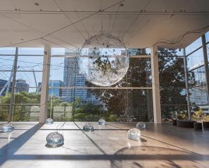 Harvest Installation view Tomás Saraceno 'Biospheres'