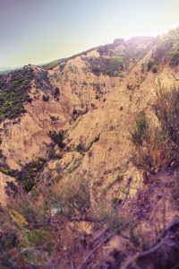 Rugged approaches to the Sari Bair Range north of Anzac